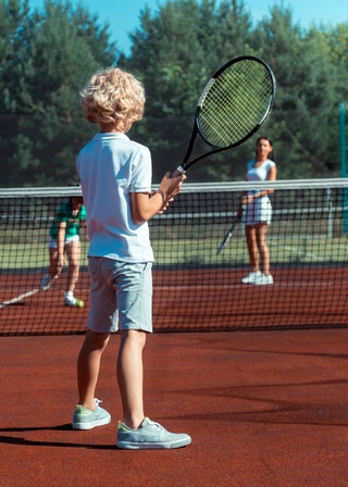 Stage Tennis juniors, Vacances en famille, Sport